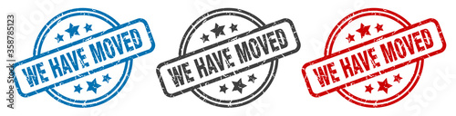 we have moved stamp. we have moved round isolated sign. we have moved label set