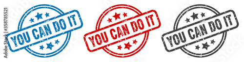 you can do it stamp. you can do it round isolated sign. you can do it label set