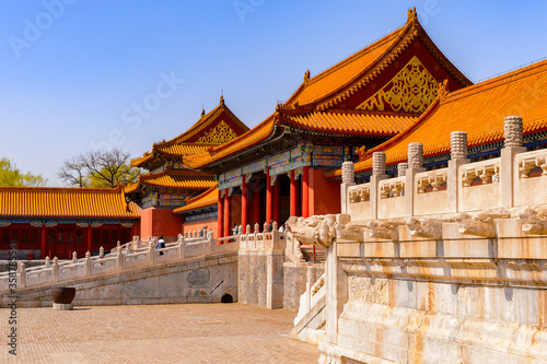 It's Forbidden City, Palace Museum. Imperial Palaces of the Ming and Qing Dynasties in Beijing and Shenyang. UNESCO World Heritage