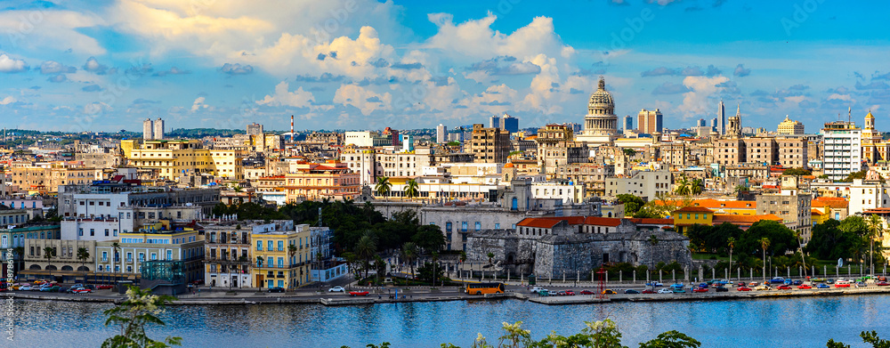 Panoramic view of Havana, the capital of Cuba