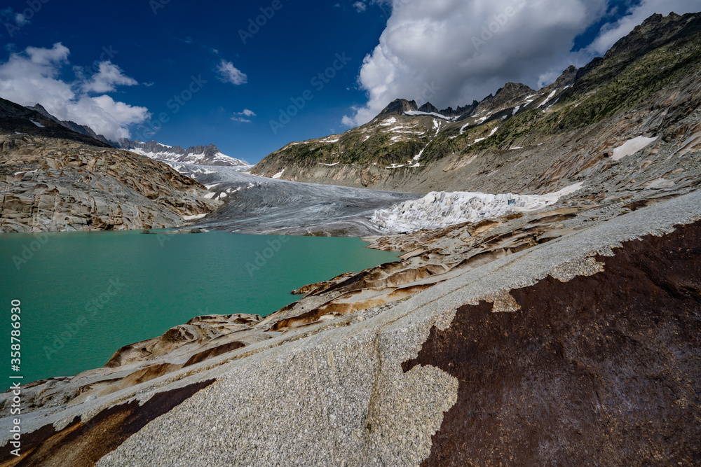 Rhone Gletscher Wallis Schweiz Rhone Gletscher Wallis Schweiz