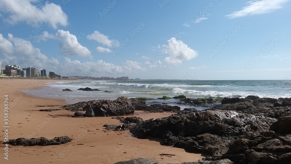 Beach, Brazil, Salvador, Jardim dos Namorados.