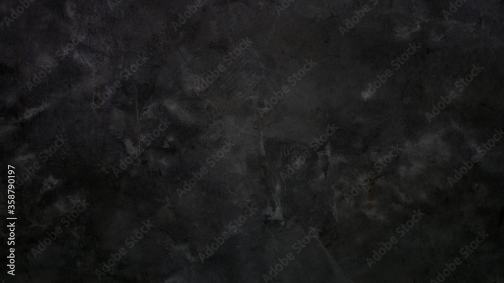 black cement wall background, abstract concrete stone