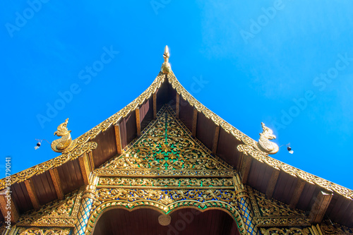 Wat Pa Daraphirom Temple Located in Mae Rim, Chiang Mai,Thailand photo