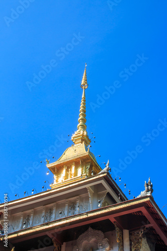 Wat Pa Daraphirom Temple Located in Mae Rim  Chiang Mai Thailand