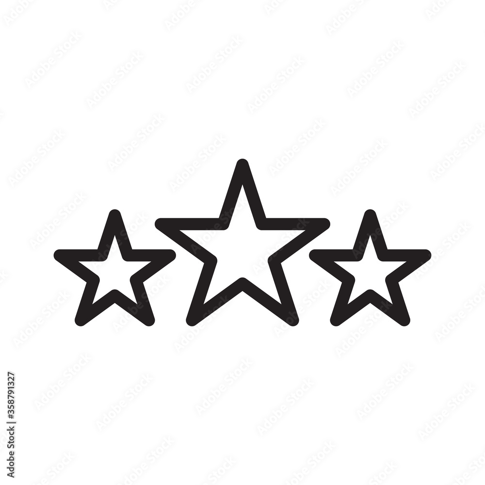 star icon logo illustration design star icon logo illustration design