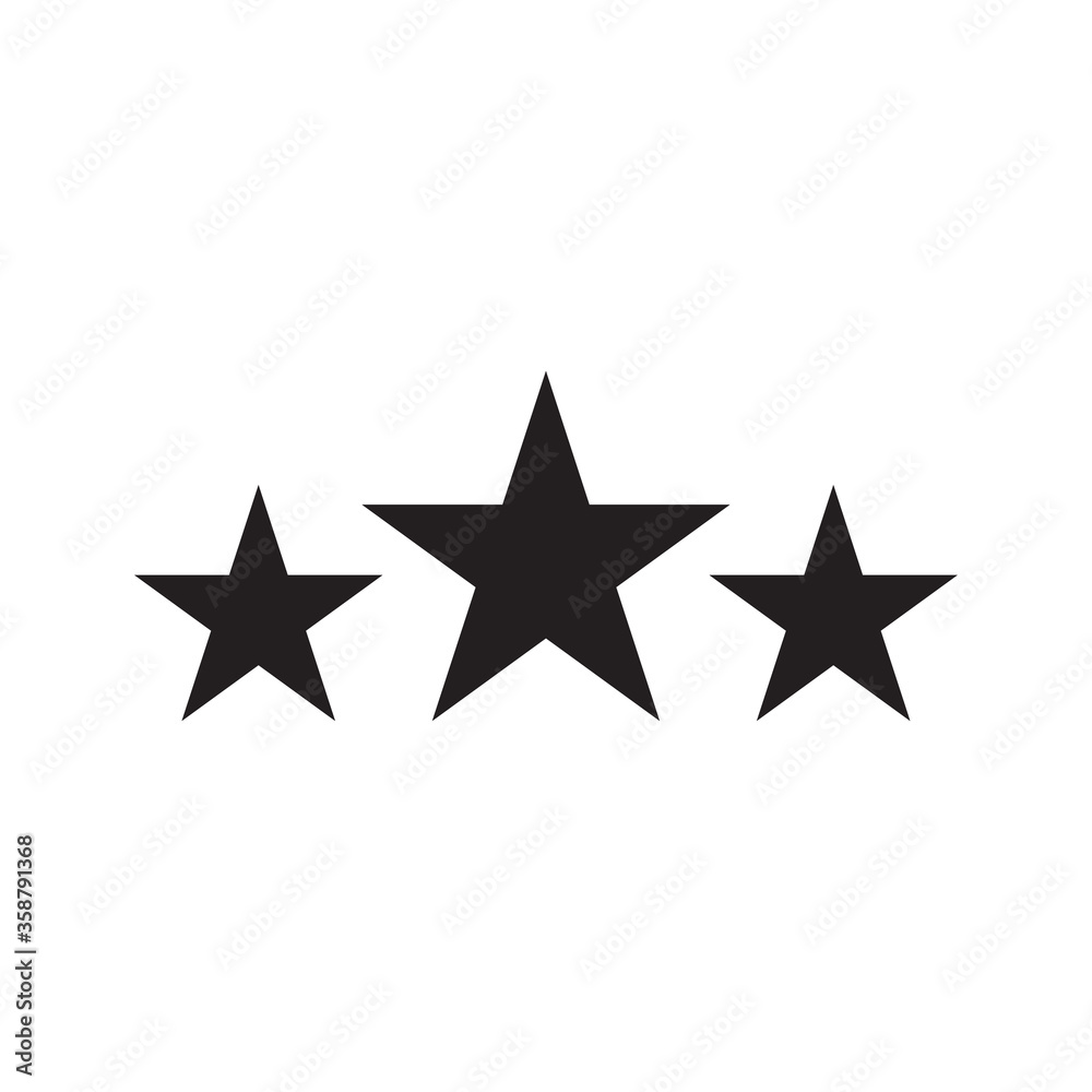 star icon logo illustration design star icon logo illustration design