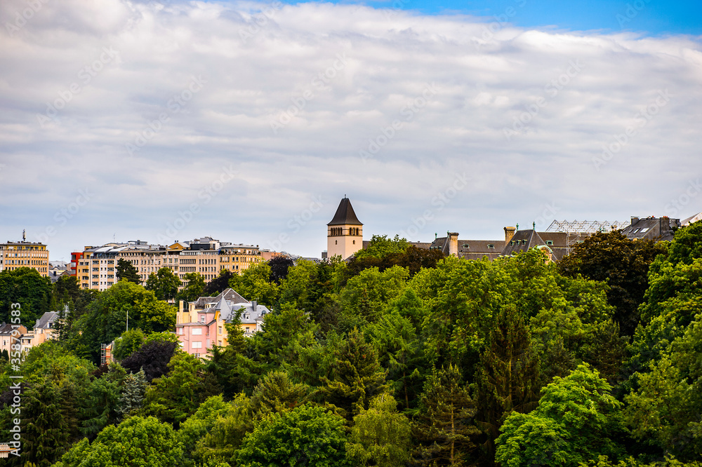 It's Architecture of Luxembourg city, Luxembourg