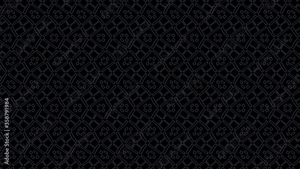 Abstract animation with bright color edges on a minimal background, with colored wave effect, which varies in size, angle and intensity, in 16: 9 video format