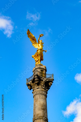 The Angel of Independance in Mexico City, DF