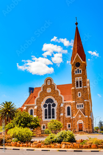 It's Christuskirche of Windhoek, Namibia.
