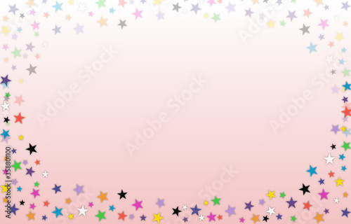 seamless confetti stars background © Rayleigh545