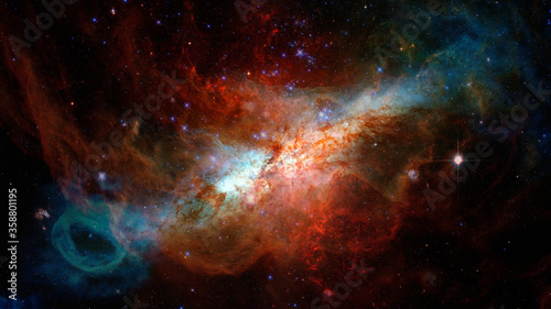 Fototapeta Naklejka Na Ścianę i Meble -  Beauty of universe. Elements of this image furnished by NASA