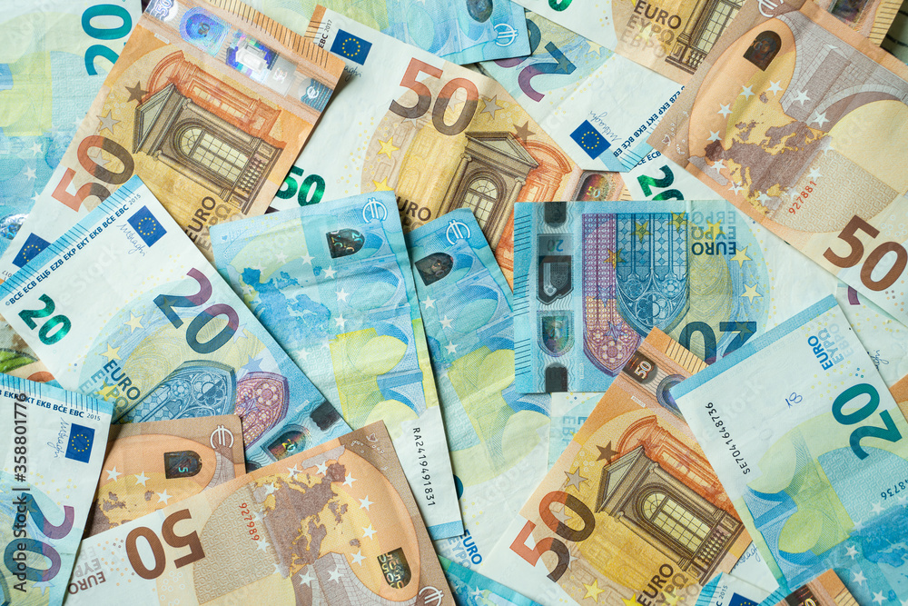 Euro Money Banknote euro cash background. Euro Money Banknote euro cash background.