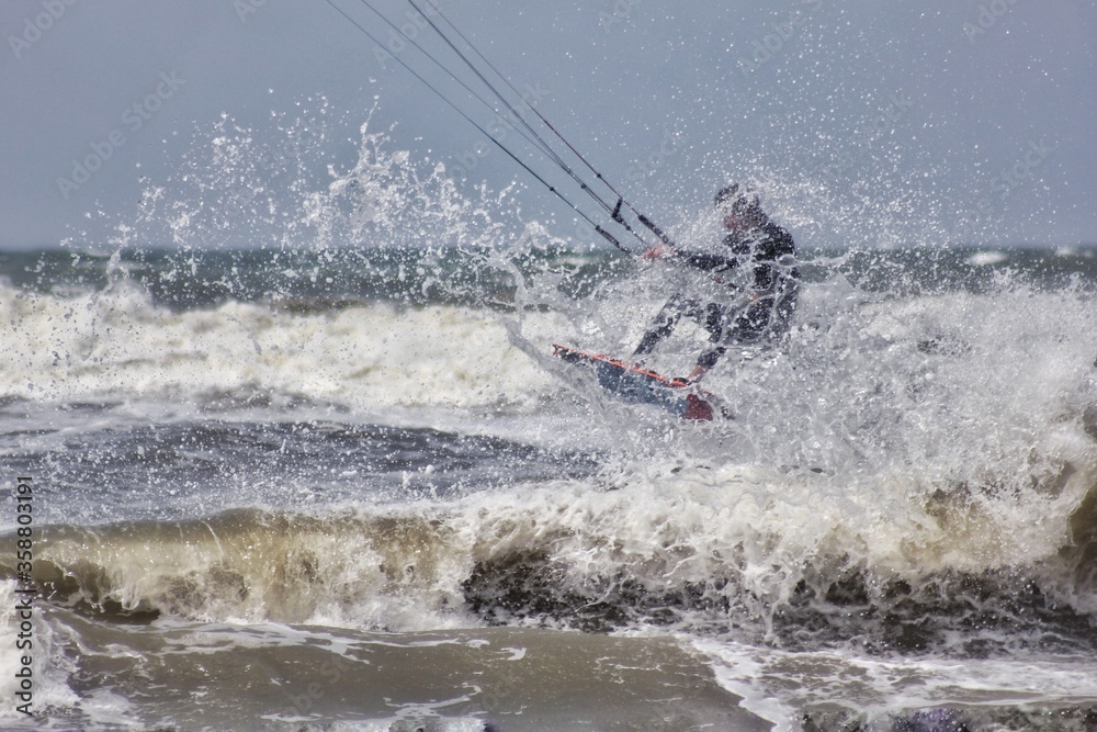 Naklejka premium surfing