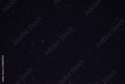 Obraz na płótnie Many stars in the night sky in summer w salonie