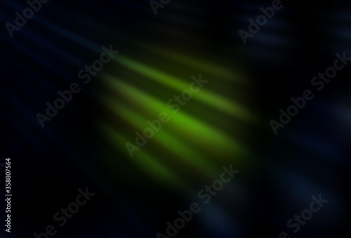 Dark Green vector modern elegant background.