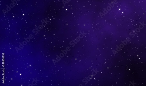 Space scape illustration graphic design backgorund