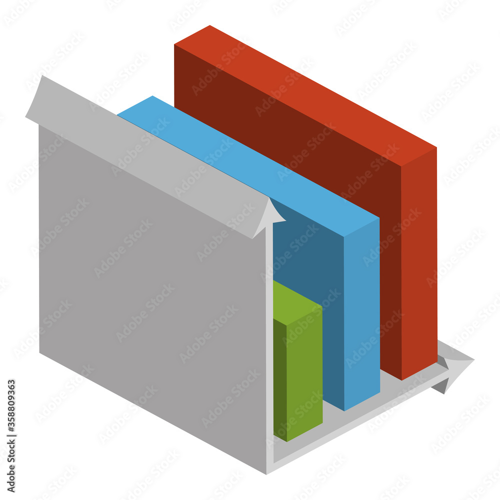 Graphic Mall, Infographic isometric 3D. Graphic Mall, Infographic isometric 3D.