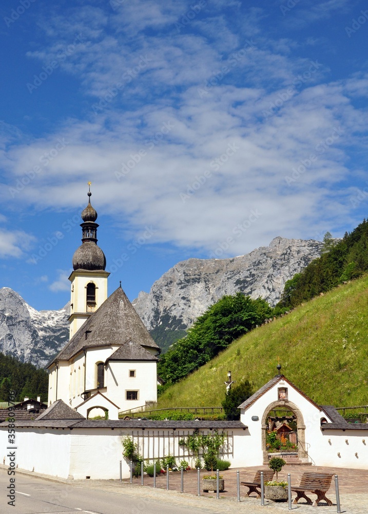 Pfarrkirche St. Sebastian in Ramsau Berchtesgaden