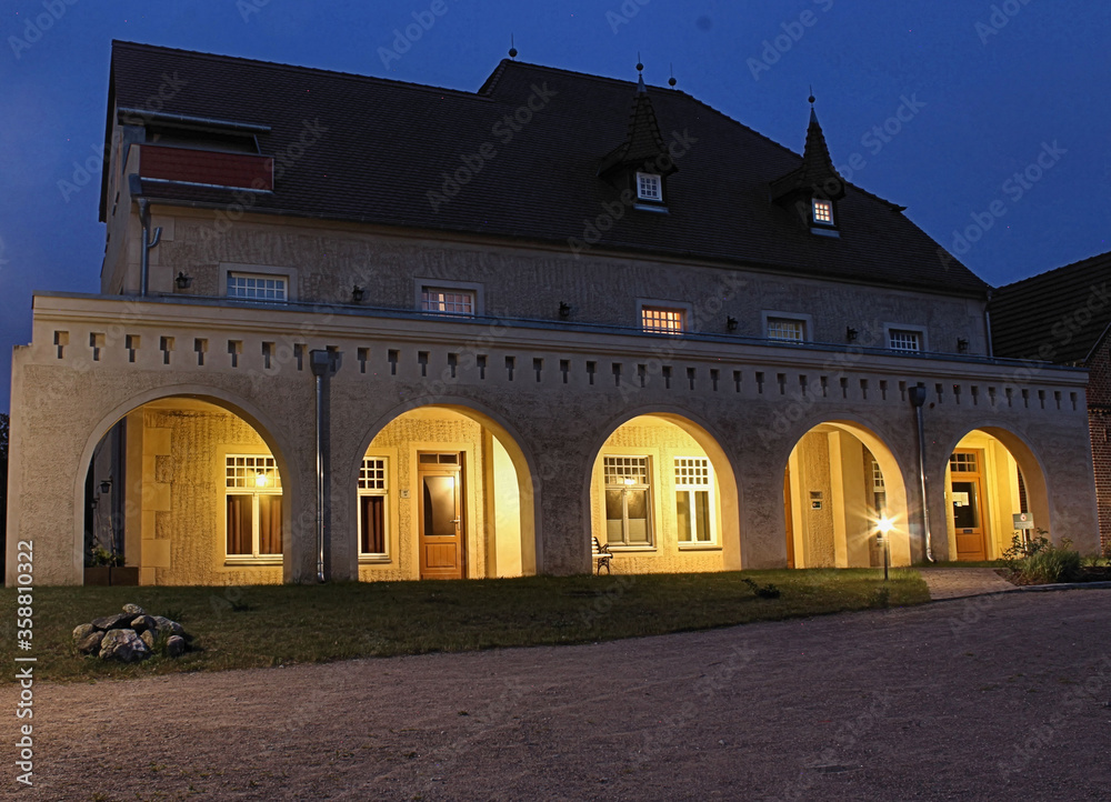 Nebengebäude Schloss Stolpe