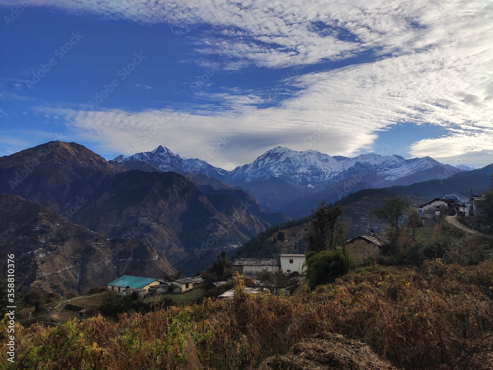 Natural beauty of Himalayan region