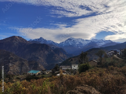 Natural beauty of Himalayan region