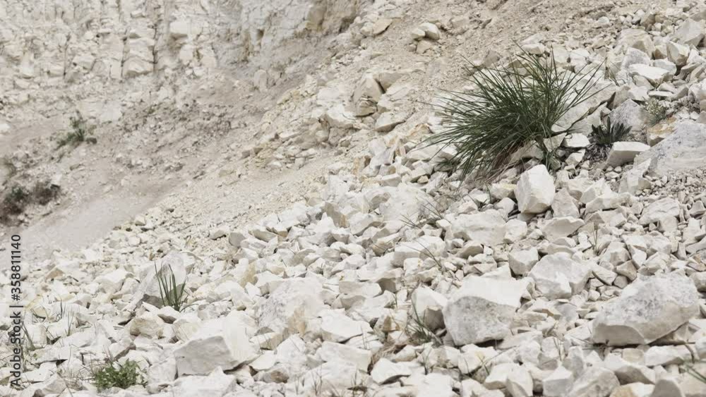landscape of limestone outcrop with steep slope landscape of limestone outcrop with steep slope