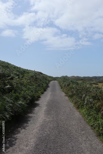 Isolated Irish country side.