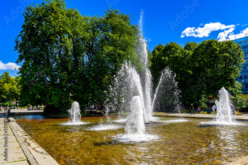 Fountain in Oslo, the capital of Norway