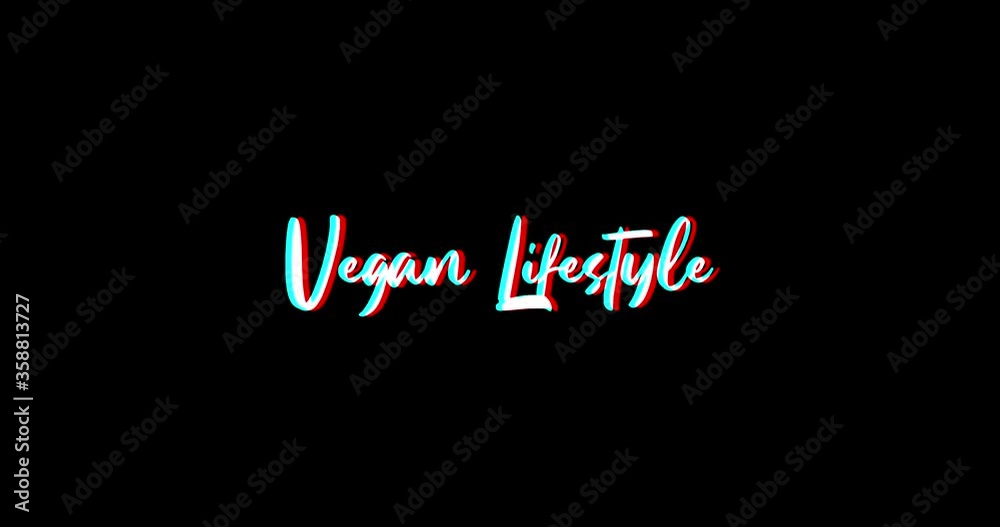 Vegan Lifestyle Typography Text Glitch Effect Animation on Black Background
-4K Resolution
Vegan Lifestyle Typography Text Glitch Effect Animation on Black Background
-4K Resolution