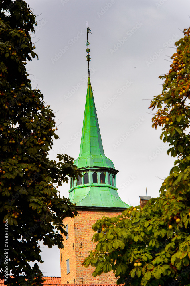 Akershus Fortress, a medieval castle that was used as a prison, Oslo, Norway. Akershus Fortress, a medieval castle that was used as a prison, Oslo, Norway.