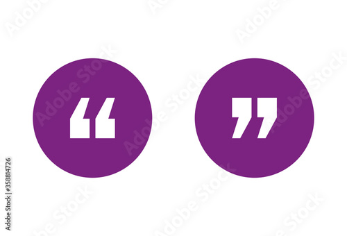 communication quotes inside circles design, Message discussion conversation and chatting theme Vector illustration