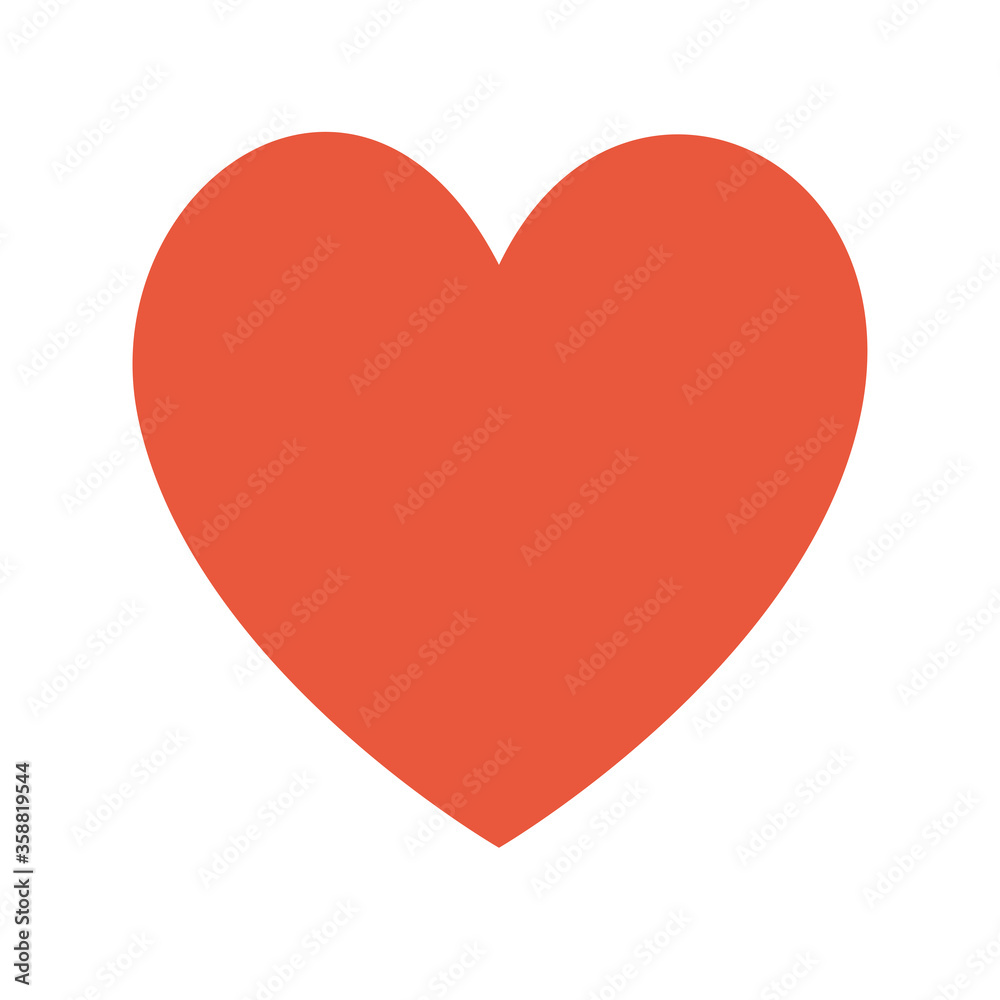 Heart icon design of love passion and romantic theme Vector illustration Heart icon design of love passion and romantic theme Vector illustration