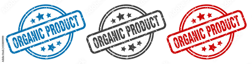 organic product stamp. organic product round isolated sign. organic product label set organic product stamp. organic product round isolated sign. organic product label set