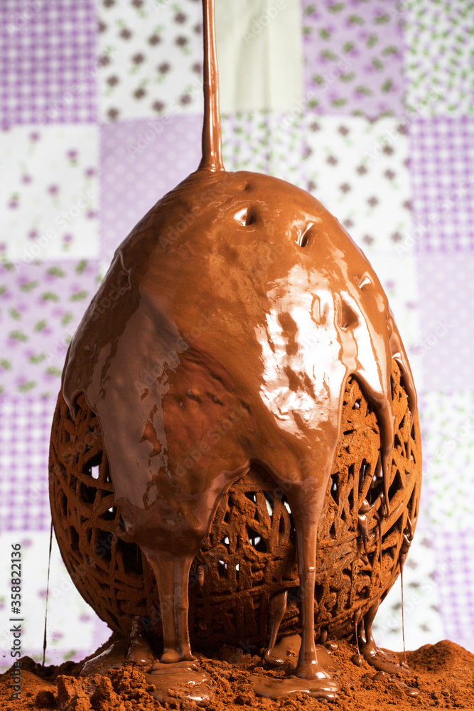 Obraz chocolate egg