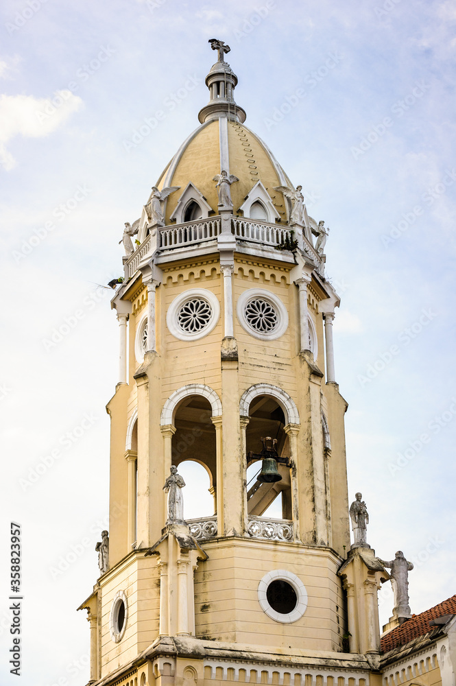 Fototapeta premium It's Cathedral chael of Panama City, Panama