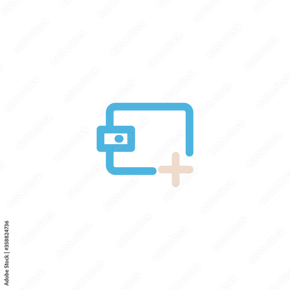 wallet icon flat vector logo design trendy wallet icon flat vector logo design trendy