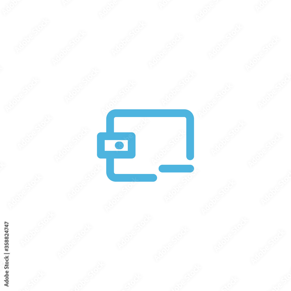 wallet icon flat vector logo design trendy wallet icon flat vector logo design trendy