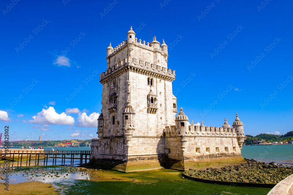 It's Tower of Belem. It's a UNESCO world heritage and one of the Seven Wonders of Portugal