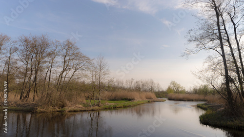 Nature reserve The Ankeveense Plassen, The Netherlands