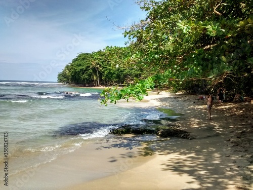 Playas vírgenes caribeñas en Costa Rica