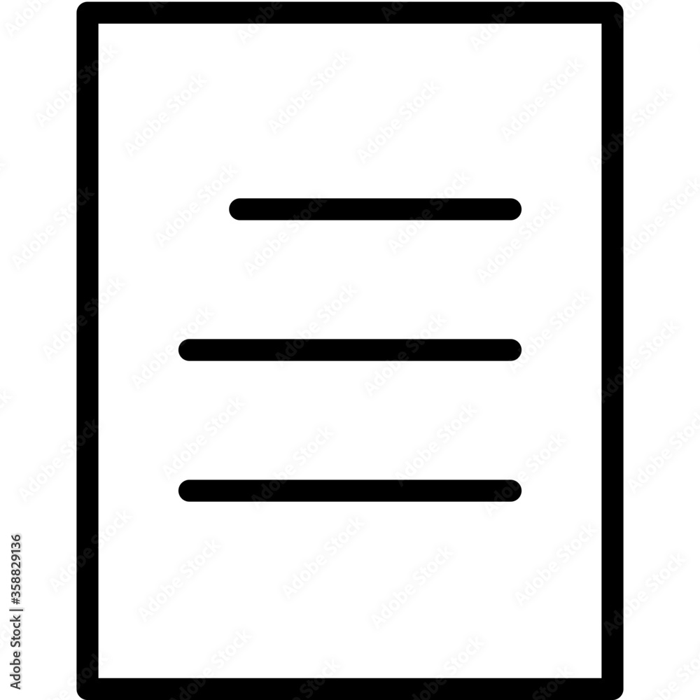 Paper file icon