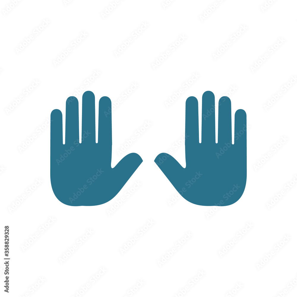 Hand vector Hand vector