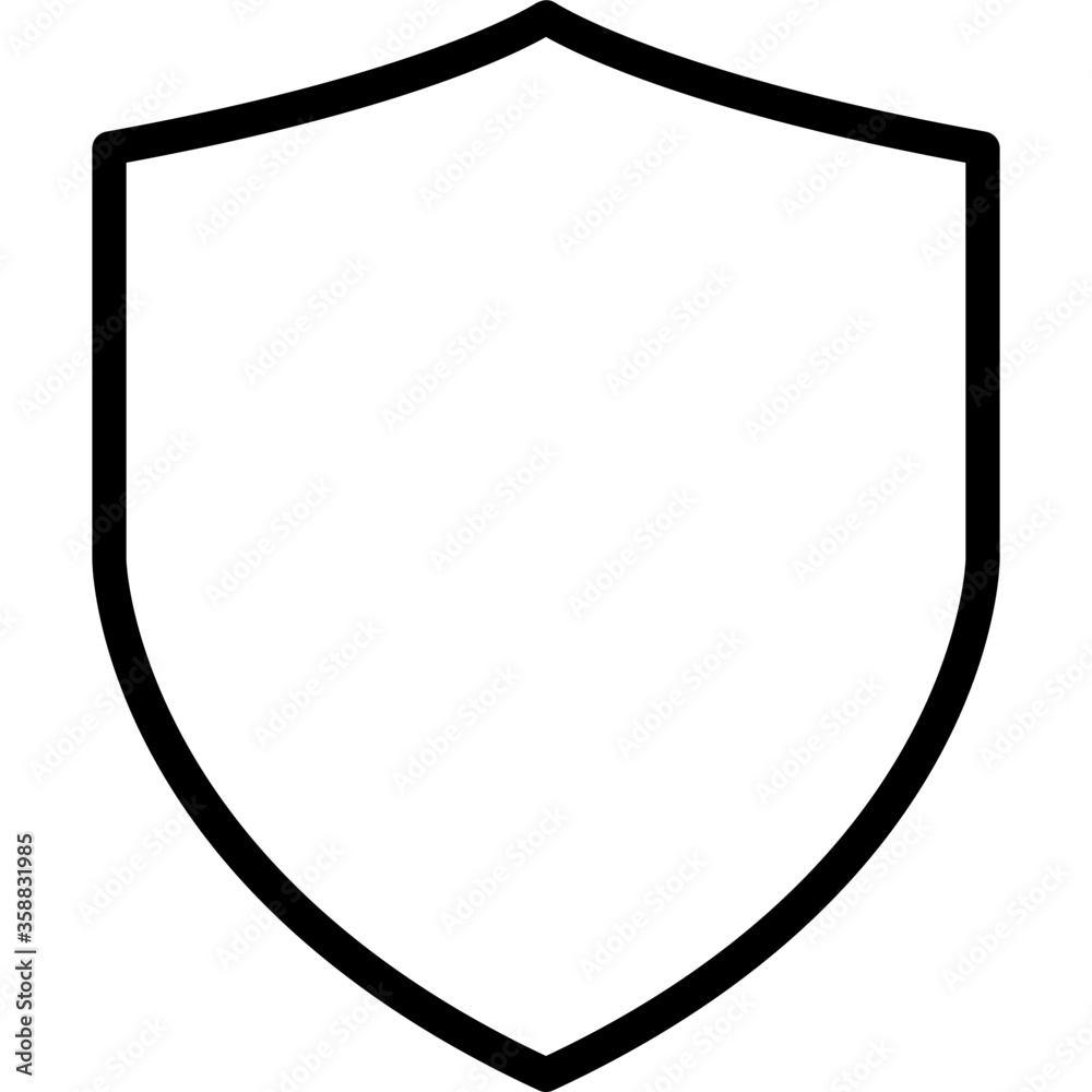 Shield protection icon Shield protection icon