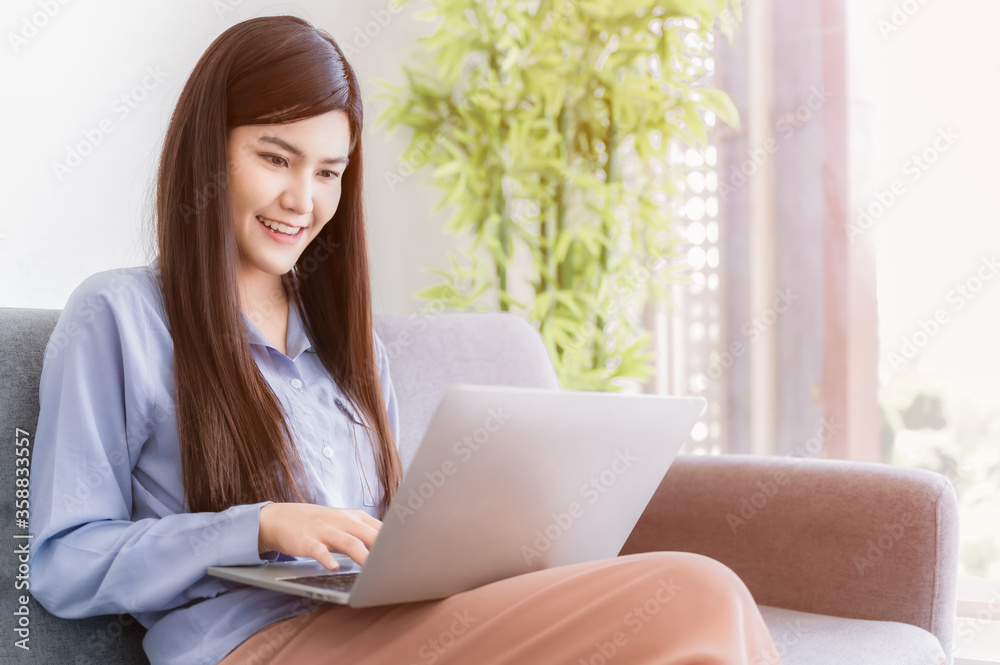 Beautiful asian businesswoman working at home. Beautiful asian businesswoman working at home.