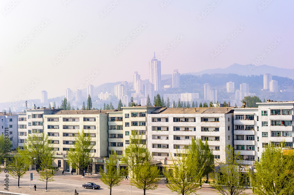 Fototapeta premium It's Architecture of North Korea