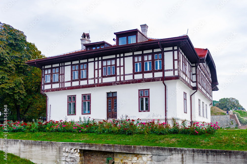 Fototapeta premium It's Kalemegdan of the Belgrade Fortress (Stari Grad). Belgrade Fortress - Monument of Culture of Exceptional Importance in 1979. Serbia