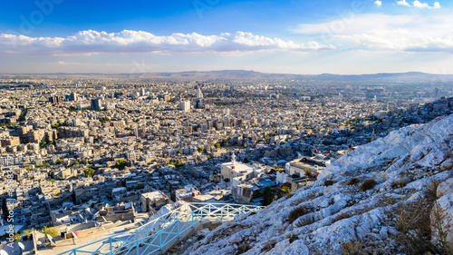 It's Damascus (City of Jasmine), the capital and the second largest city of Syria after Aleppo.
