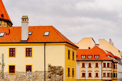Canvas Print Architecture of the Old City of Bratislava, Slovakia